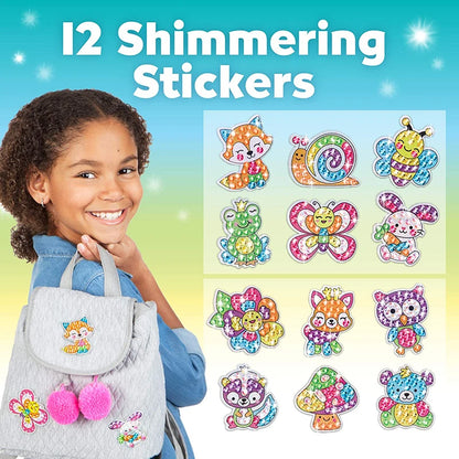 12 Big Gem Diamond Painting Sticker Art Kit