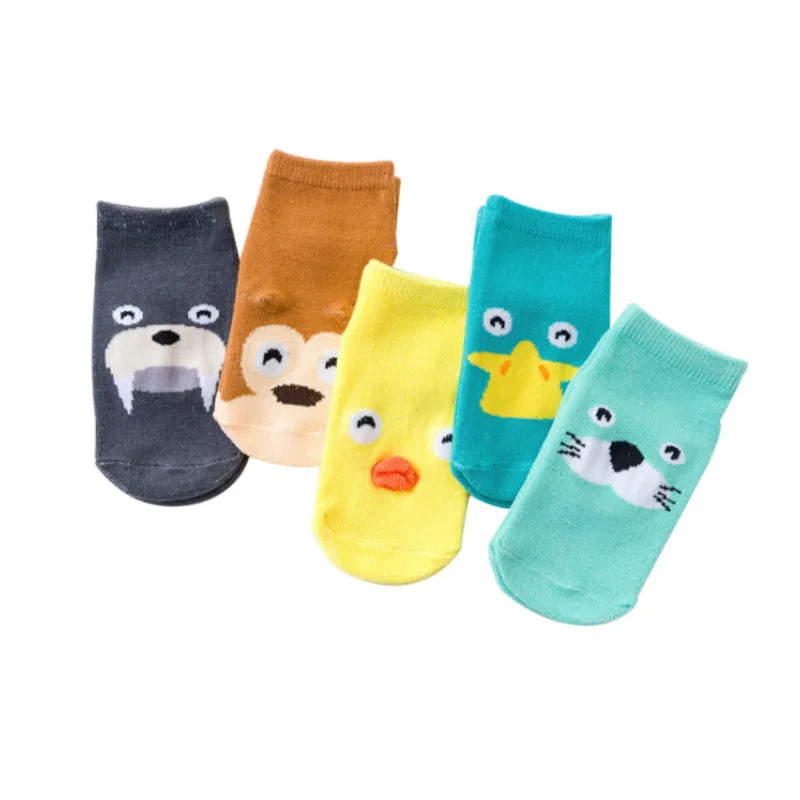 Baby Socks with Colorful Animals