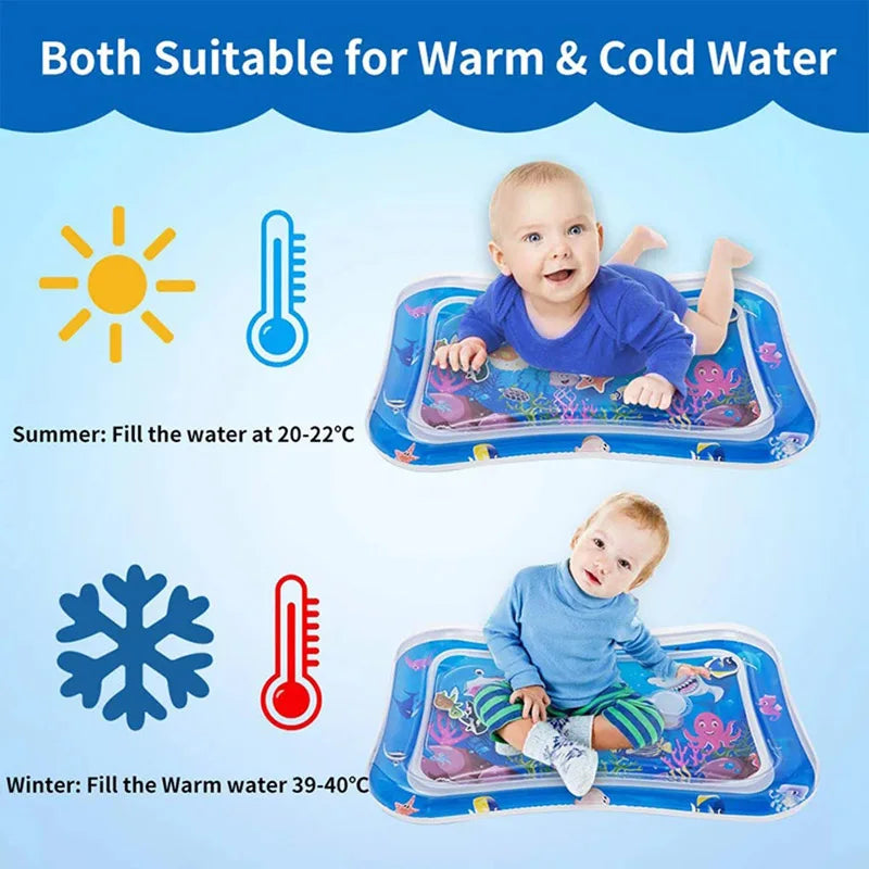 Baby Water Play Mat - Great For Tummy Time