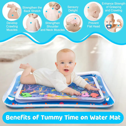 Baby Water Play Mat - Great For Tummy Time