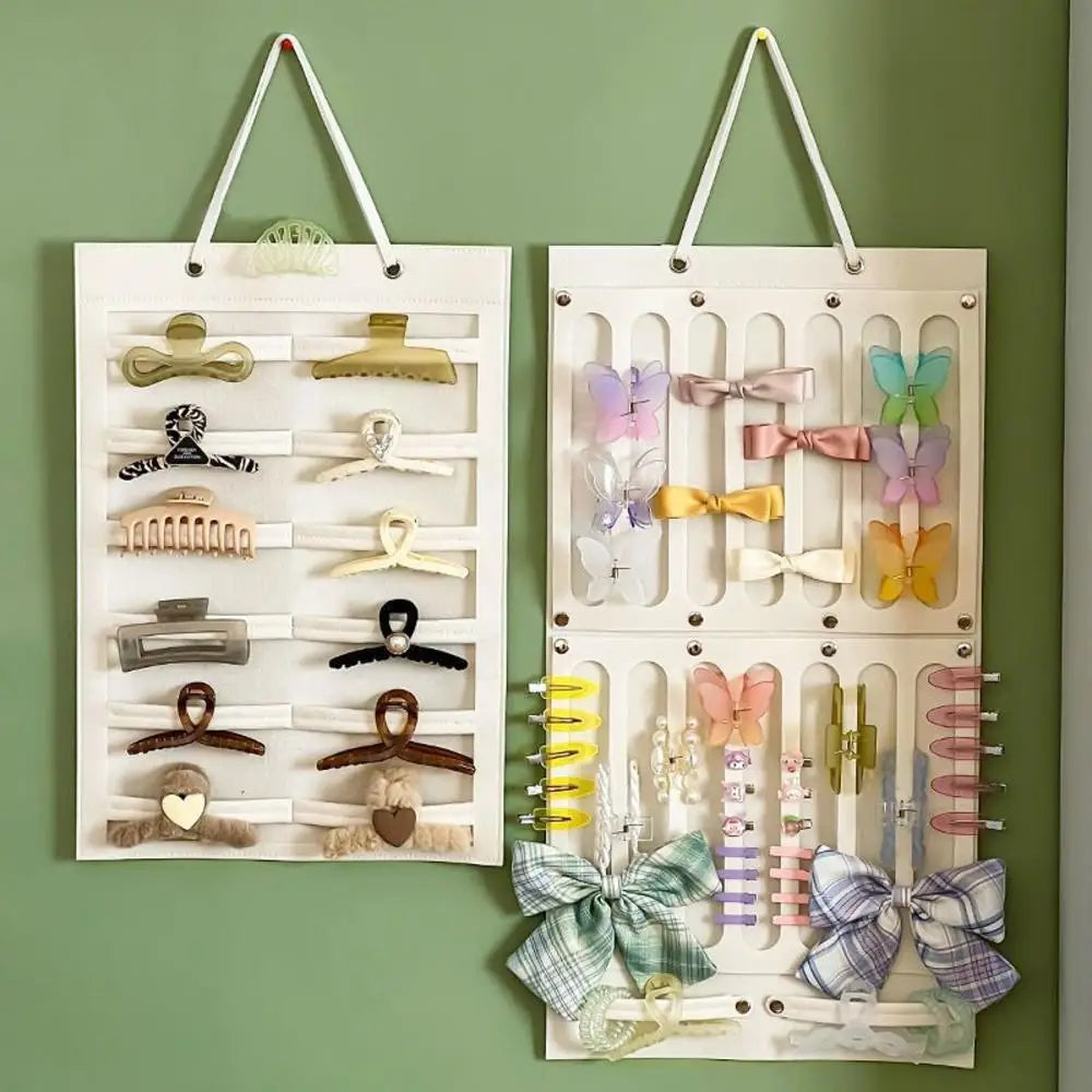 Wall Hanging Hair Accessory Organizer