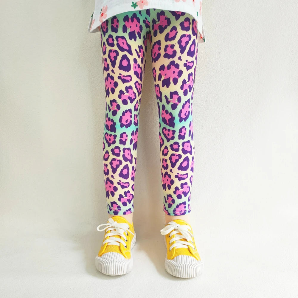 Girls Leggings - Slim Elasticity Pants