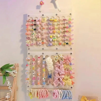 Wall Hanging Hair Accessory Organizer