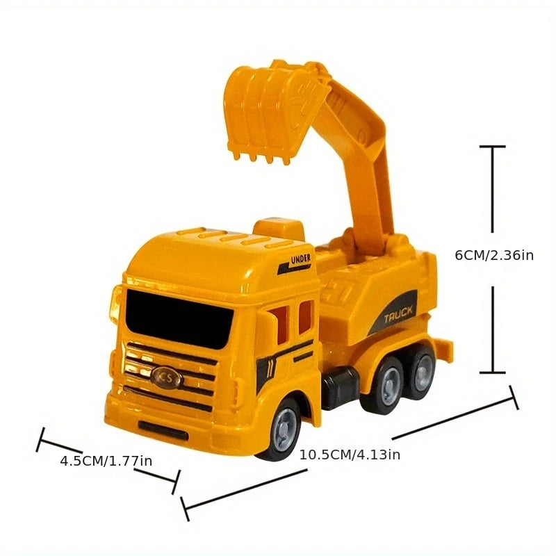 Plastic Construction Truck Toys