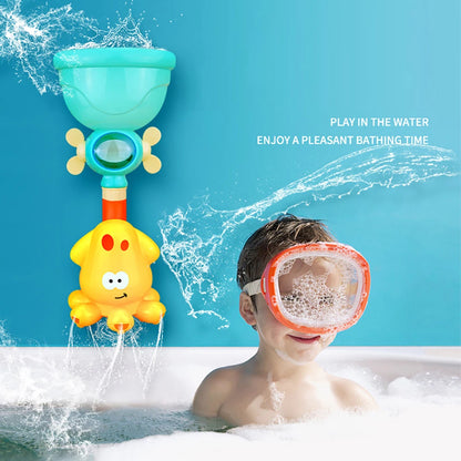 Pipes & Tubes for Bath Time, Water Game Spray