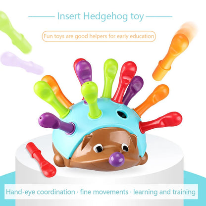 Hedgehog Montessori Toys - Baby Concentration Training Puzzle