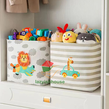 Folding Storage Basket Linen Storage