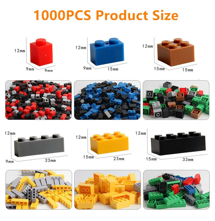 Lego Like Building Blocks 300/1000 PC