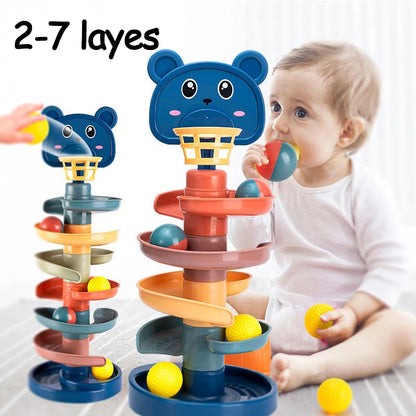 2-7 Layes Track Rolling Ball Pile Tower