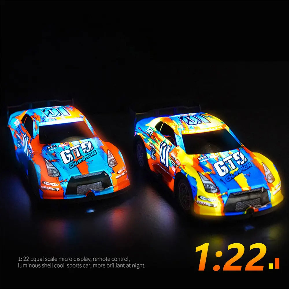 RC Cars With LED Light Remote Control