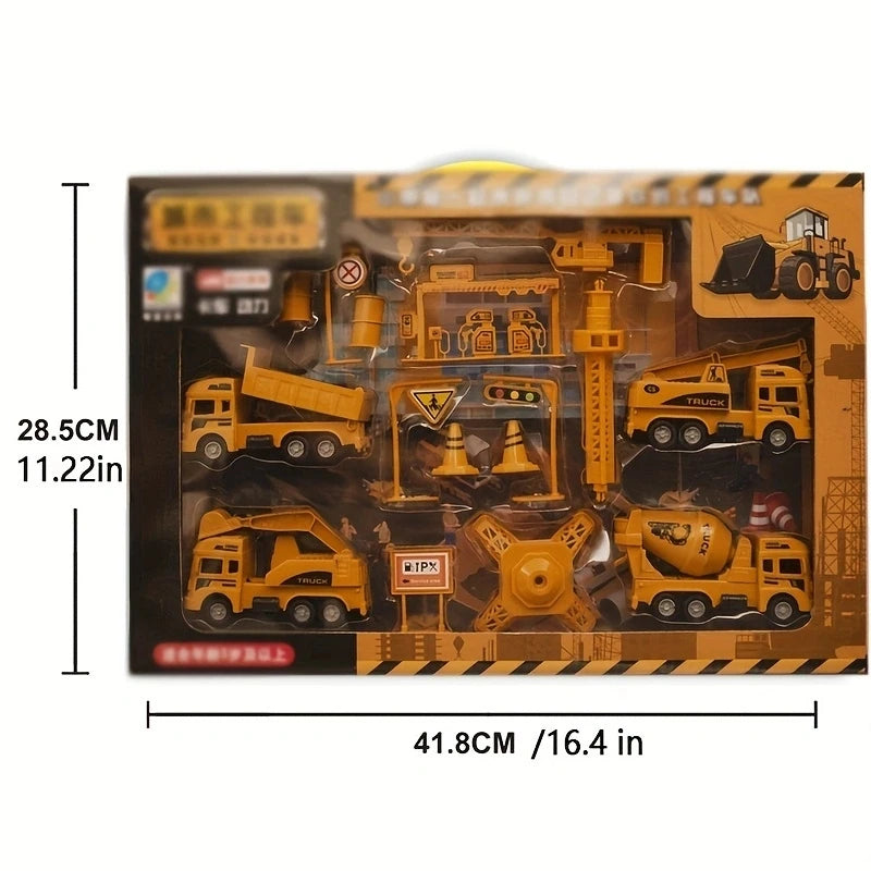 Plastic Construction Truck Toys