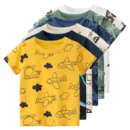 Children's T-Shirt for Boys & Girls - Cotton - Stylish Designs