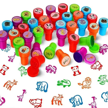 10pcs Assorted Stamps for Kids