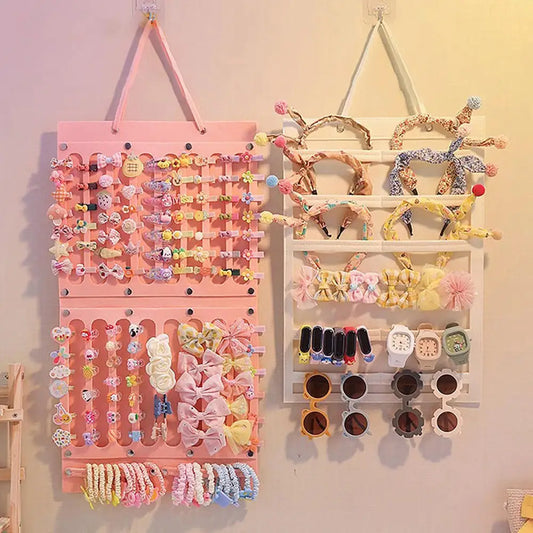 Wall Hanging Hair Accessory Organizer