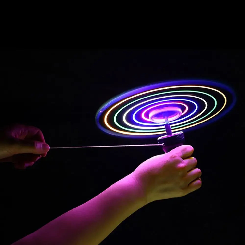 Kids Luminous Flying Disc Propeller LED Toy