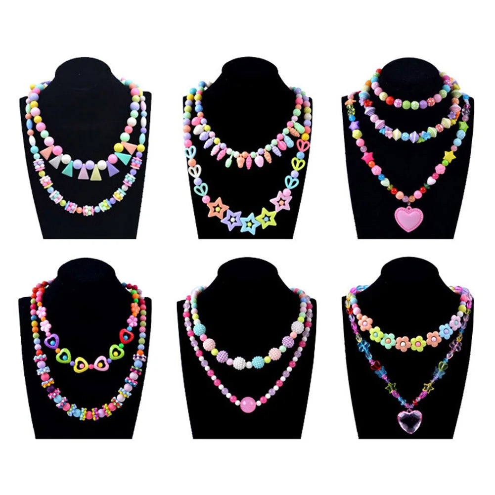 500pcs DIY Child Jewelry Bead Kit.