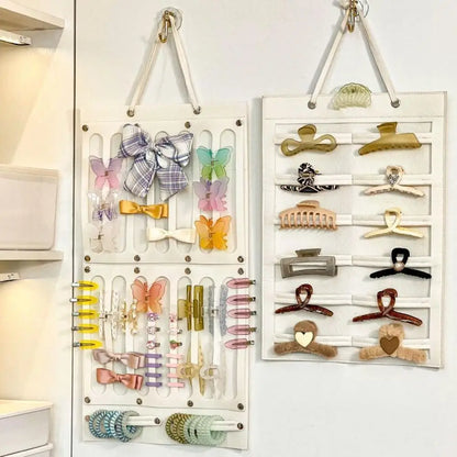 Wall Hanging Hair Accessory Organizer