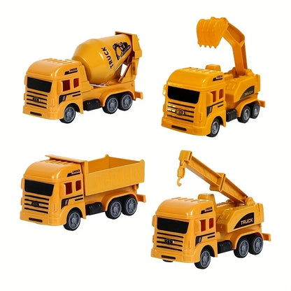 Plastic Construction Truck Toys