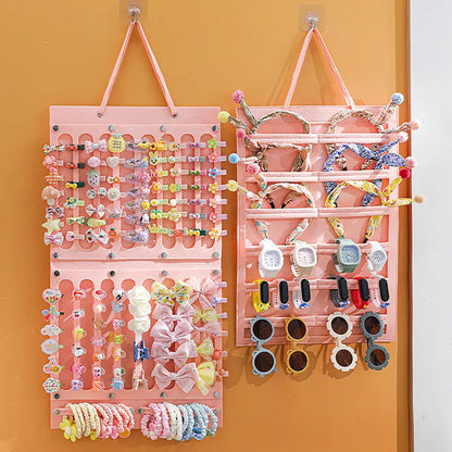 Wall Hanging Hair Accessory Organizer