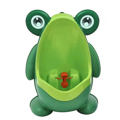 Cute Frog Potty Training Urinal With Fun Aiming Target