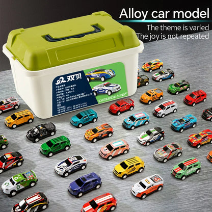 Alloy Car Bucket with Lid