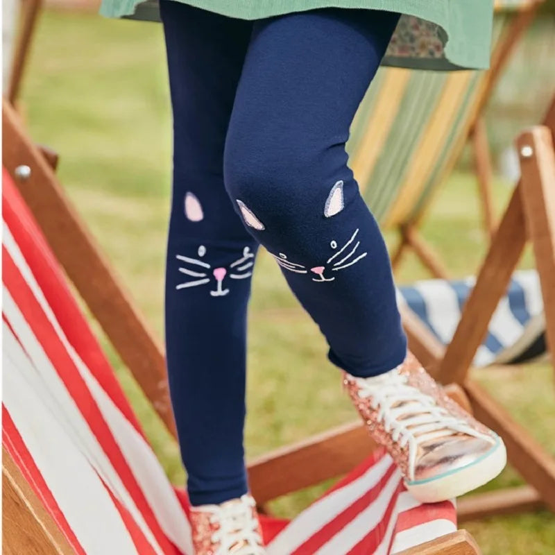 Girls Leggings 100% Cotton - Cartoons and Patterns