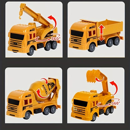 Plastic Construction Truck Toys