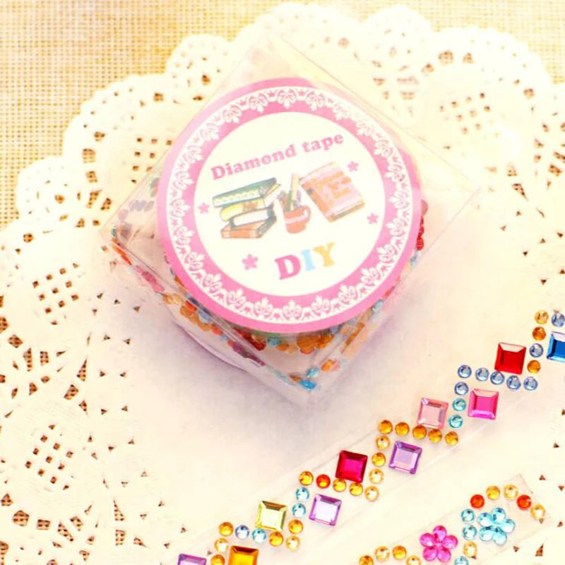 Acrylic Diamond Stickers Tape Roll